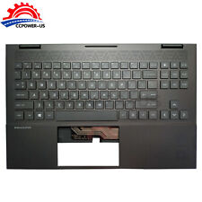 New HP Omen 15-EN 15-EK 15-ek0013dx Palmrest RGB Backlit Keyboard M00667-001 US picture