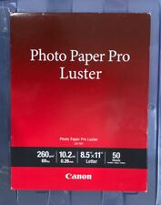 Canon Photo Paper Pro Luster LU-101 (8.5x11