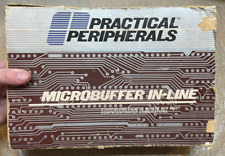 1986 Practical Peripherals Micro Buffer in Line NOS Box Manual Vintage Computer picture