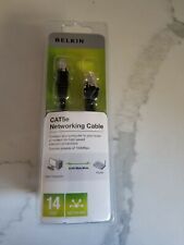 Belkin Fast CAT5e Networking Ethernet Cable RJ45 Male/Male 14 FT 4.3 M  picture