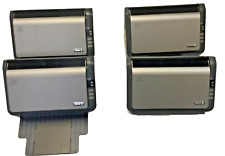 Lot of Four (4) Xerox DocuMate 3125 Duplex Color Document Scanners - Power On picture