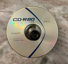 Philips CD-R 80 40X 80 Minute 700MB Blank Disc Spindle UNUSED OPEN BOX 50 In Box picture