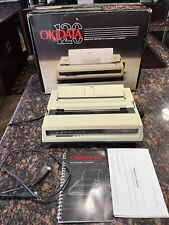VINTAGE Okidata 120 Dot Matrix Printer GE5250E for Commodore   EX COND  COMPLETE picture