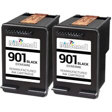 2 PACK For HP #901 Black Ink For HP Officejet 4500 G510 Series Printer picture