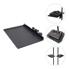 Iron Microphone Tray Desktop Speaker Stand Sound Card Broadcast Rack picture