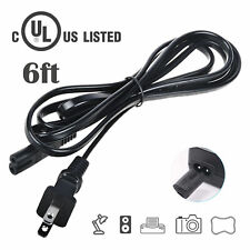 6ft UL Listed AC Power Cord Cable For READ JBL Bar 2.1 Gray Deep Bass Sound bar picture