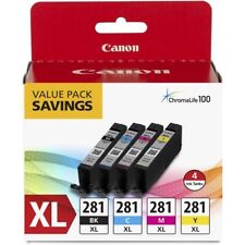 Canon CLI-281 XL BKCMY 4-Color Tank Value Pack (2037C005) picture