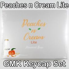 GMK Peaches n Cream Lite - SEALED  Base Keycap Set - For Mechanical Keyboards picture