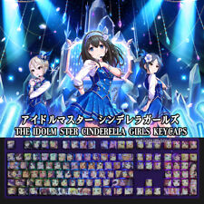 PBT THE IDOLM STER CINDERELLA GIRLS Keycap 108PC/SET OEM Profile For MX Keyboard picture