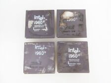 LOT OF FOUR (4) INTEL i960 A80960CF33 CERAMIC VINTAGE CPU - WORKING picture
