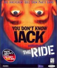 You Don't Know Jack 4 The Ride PC MAC CD answer question trivia quiz game show picture