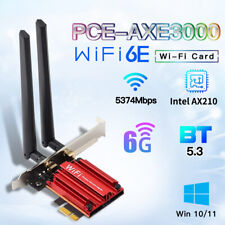 AX210 Bluetooth 5.3 Triple Band 2.4G/6GHz WiFi Card PCI Express WirelessNetwork picture