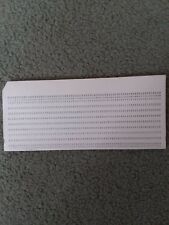 26 Vintage Computer Hollerith IBM Punch Card with Square Corners -NEW old Stock  picture