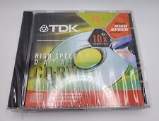 TDK CD-RW Media 10x- High Speed (1-Pack) Discontinued by Manufacturer- NEW picture