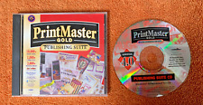 Vintage PrintMaster Gold Publishing Suite v.4.0; CD for Windows 1997 picture