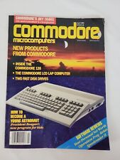 Vtg Commodore Microcomputers Magazine April 1985 picture