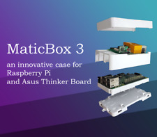 MaticBox 3 - White – innovative case for Raspberry Pi 3 & Asus Thinker Board picture