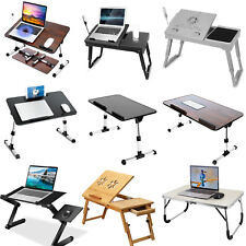 Foldable Laptop Table Stand Lap Sofa Bed Tray Computer Notebook Desk Adjustable picture
