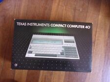 Vintage Texas Instruments Compact Computer 40/CC-40, Beautiful Condition picture