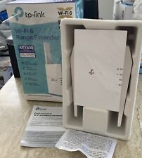 TP-LINK AX1500 Dual-Band WIFI 6 Range Extender RE505X White picture