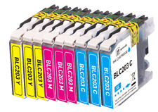 9P CMY Printer Ink fits Brother LC201 LC203XL MFC-J485DW MFC-J880DW MFC-J5620DW picture