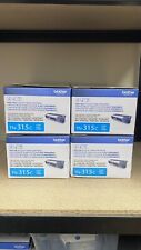 Pack Of 4, Brother TN315C Cyan Standard Yield Toner Cartridge, Sealed picture