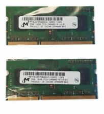  2x Micron Series 2GB 1Rx8 PC3-8500S-7-10-B1 Genuine MT8JSF25664HZ-1G1D1 picture