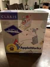 Apple II Claris Appleworks Software Vintage ProDOS 1989 Disks Guide Vintage New picture