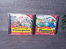 SET OF 2 JUMP START Kindergarten Ages 4-6 Phonics 3-6 Educational game  picture