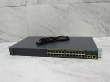 Cisco Catalyst 2960 WS-C2960-24TC-S 24-Port 10/100 + 2-Port GbE Network Switch picture