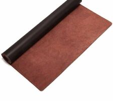 Genuine Cow Leather Desk Mat Laptop Mouse Protections Lightweight Organizers New picture