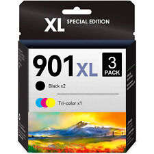 1-3PK 901XL Ink Cartridges For HP 901 Officejet 4500 J4540 J4550 J4640 J4680 Lot picture