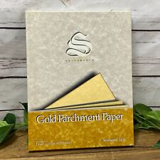 Southworth Gold Parchment Paper 24 lb 8 1/2 x 11 Laser and Ink Jet Printer 80 Sh picture
