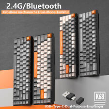 60% wireless Gaming Mechanical Keyboard BT5.0/2.4Ghz dual-mode  Hot-swappable picture