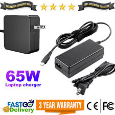 65W USB C Power Adapter Type C PD Fast Charger for MacBook Pro Dell Lenovo Acer picture