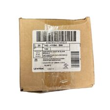 LEVITON Quickport Snap-In Blank Module 41084-BW (BOX OF 20 BAGS) **SALE** picture