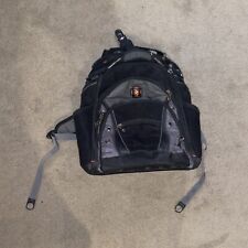 Wenger SwissGear Swiss Army  Black Grey Computer Backpack Hiking Bag picture