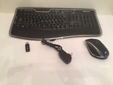 Microsoft Wireless Laser Desktop 7000 with battery - tested- Fast shipping  picture