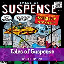 Tales of Suspense 1959 1-99 Archival DVD Sealed -Free Shipping  picture