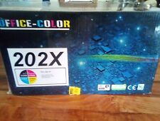 202X  Office Color High-Yield Black and Color Compatible Toner Cartridge  4 Pack picture