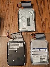 3x Apple IBM Quantum Maxtor Hard Drive (Macintosh LC) Untested w/Caddy & Cable picture