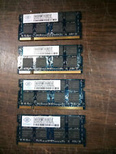 Nanya 4GB (4x1GB) 2Rx8 PC2-5300S DDR2 SODIMM Laptop RAM / MEMORY picture