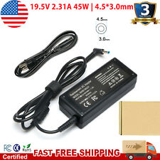 AC Adapter Notebook Charger for HP 19.5V 2.31A Laptop Power Supply Cord Blue tip picture