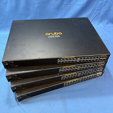 LOT OF 4 HPE Aruba 2530-24G J9773a PoE+ 24-Port GbE Switch - TESTED WORKING picture