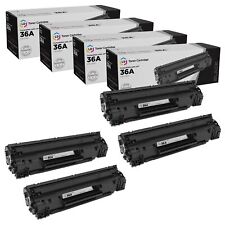 LD Products Compatible Replacement for HP 36A Black Toner Cartridge 4-Pack picture