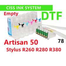 refillable CIS CISS ink system Artisan 50 Stylus R280 R260 R380 DTF printing picture