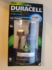 Duracell Cell Phone 2.1 Amp Fast Car Charger iPhone iPad iPod Touch Nano 30 Pin picture