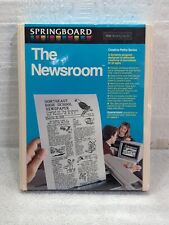 NEW The Newsroom 1985 Springboard Software Apple II+ IIc IIe Big Box SEALED picture