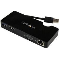 StarTech.com Portable Laptop Docking Station - HDMI or VGA and Gigabit Ethernet  picture