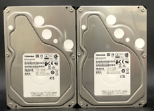 LOT OF 2 - Toshiba MG04ACA400N 4 TB SATA III 3.5 in Desktop Hard Drive picture